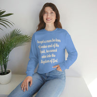 Unisex John 3:5 Heavy Blend™ Crewneck Sweatshirt - Lord of Lords