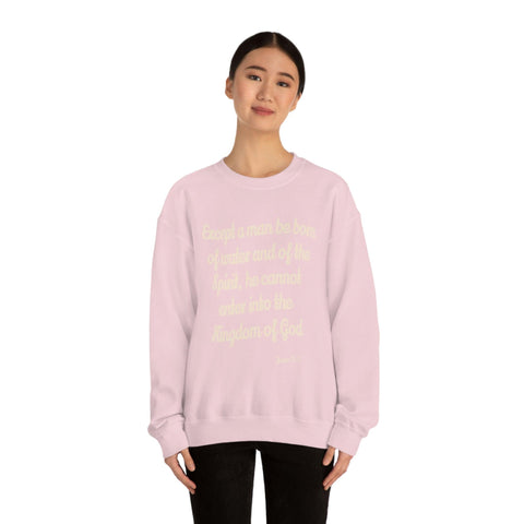 Unisex John 3:5 Heavy Blend™ Crewneck Sweatshirt - Lord of Lords