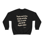 Unisex John 3:5 Heavy Blend™ Crewneck Sweatshirt - Lord of Lords