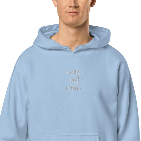 Unisex pigment Logo Hoodie - Lord of Lords