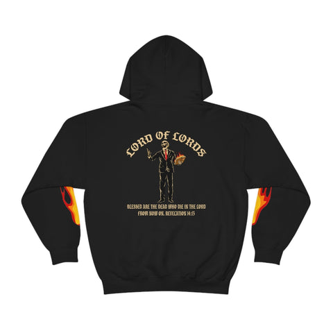 Unisex Revelation 14:13 Heavy Blend™ Hooded Sweatshirt - Lord of LordsHoodie