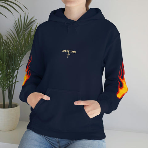 Unisex Revelation 14:13 Heavy Blend™ Hooded Sweatshirt - Lord of LordsHoodie