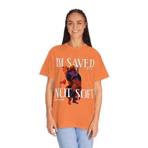 Unisex Saved Not Soft Garment-Dyed Tee - Lord of LordsT-Shirt