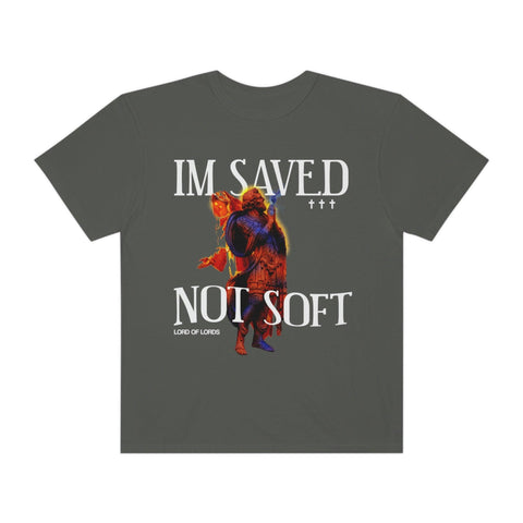 Unisex Saved Not Soft Garment-Dyed Tee - Lord of LordsT-Shirt