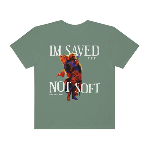 Unisex Saved Not Soft Garment-Dyed Tee - Lord of LordsT-Shirt