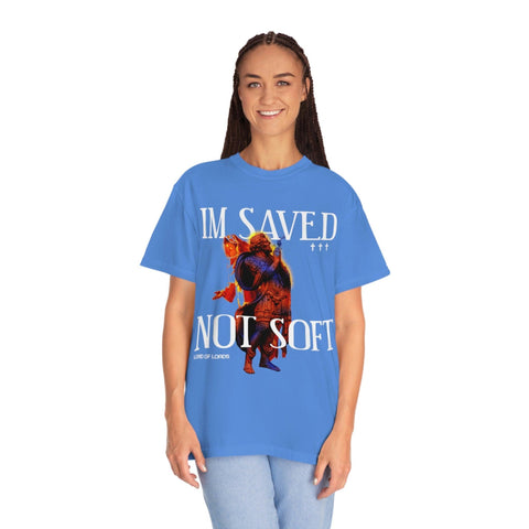 Unisex Saved Not Soft Garment-Dyed Tee - Lord of LordsT-Shirt