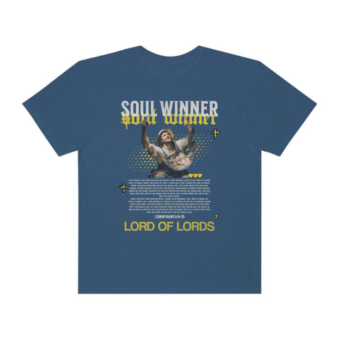 Unisex Soul Winner Garment-Dyed Tee - Lord of LordsT-Shirt