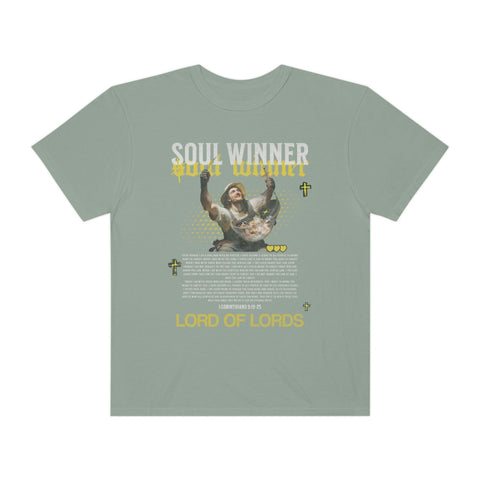 Unisex Soul Winner Garment-Dyed Tee - Lord of LordsT-Shirt