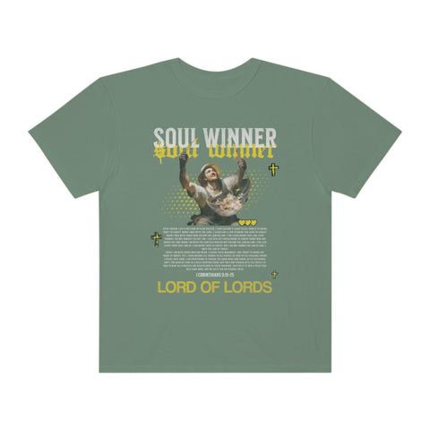 Unisex Soul Winner Garment-Dyed Tee - Lord of LordsT-Shirt