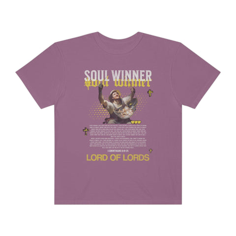 Unisex Soul Winner Garment-Dyed Tee - Lord of LordsT-Shirt