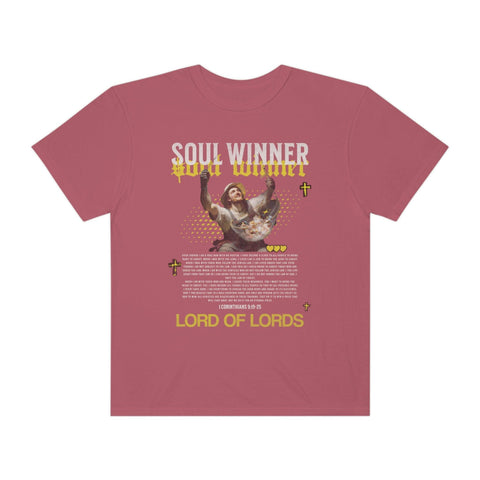 Unisex Soul Winner Garment-Dyed Tee - Lord of LordsT-Shirt