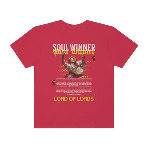 Unisex Soul Winner Garment-Dyed Tee - Lord of LordsT-Shirt