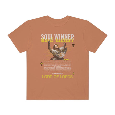 Unisex Soul Winner Garment-Dyed Tee - Lord of LordsT-Shirt