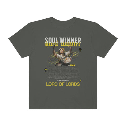 Unisex Soul Winner Garment-Dyed Tee - Lord of LordsT-Shirt